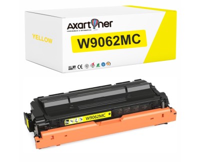 Compatible HP W9062MC XL Amarillo Cartucho de Toner para HP Color LaserJet Managed E55040, MFP E57540
