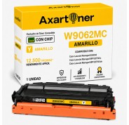 Compatible HP W9062MC XL Amarillo Cartucho de Toner para HP Color LaserJet Managed E55040, MFP E57540