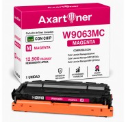 Compatible HP W9063MC XL Magenta Cartucho de Toner para HP Color LaserJet Managed E55040, MFP E57540
