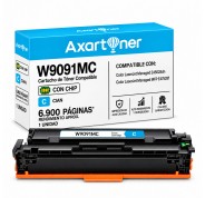 Compatible HP W9091MC Cyan Cartucho de Toner para HP Color LaserJet Managed E45028dn / MFP E47528f