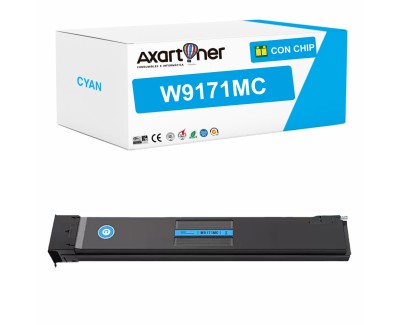 Compatible HP W9171MC Cyan Cartucho de Toner para HP Color LaserJet Managed MFP E87740dn E87740z E87750dn E87750z E87760dn E87760z E87770dn E87770z