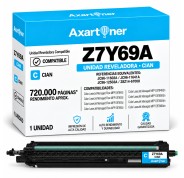 Compatible HP Z7Y69A / JC96-11602A / JC96-11641A / JC96-12503A / Z8Z14-67008 Cyan Unidad Revelador 795088 para HP Color LaserJet E87600, E87640, E87650, E87655, E87660, E87655