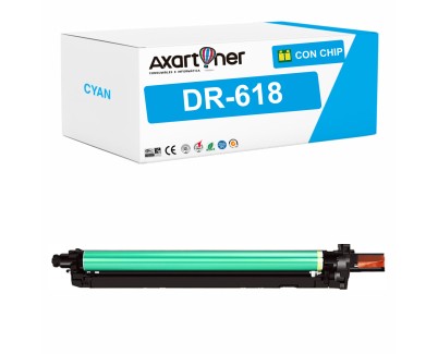 Compatible Konica Minolba DR-618C / ACV80TD Cyan Tambor de imagen (Drum)