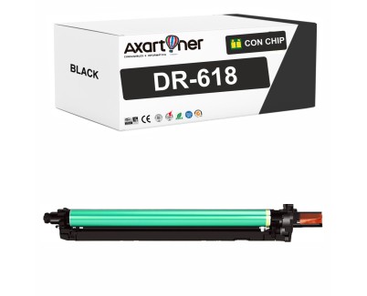 Compatible Konica Minolba DR-618K / ACV80RD Negro Tambor de imagen (Drum)