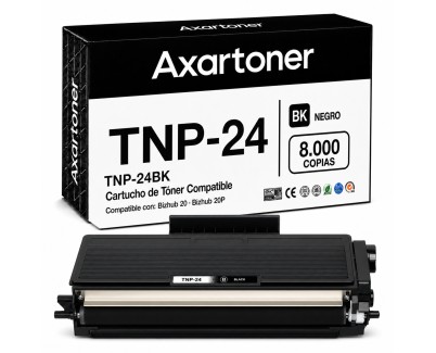 Compatible Konica Minolta Bizhub 20, 20P Negro Cartucho de Toner TNP24 / A32W021