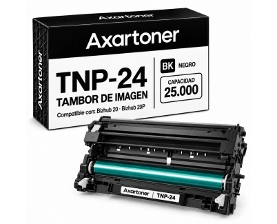 Compatible Konica Minolta Bizhub 20 / Bizhub 20P Negro Tambor de Imagen (Drum) TNP24