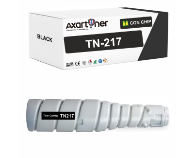 Compatible Konica Minolta Bizhub 223 / Bizhub 283 Negro Cartucho de Toner A202031 / A202051 / TN217 / TN-217