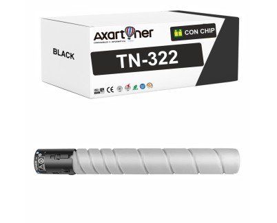 Compatible Konica Minolta Bizhub 224e , 284e, 364e Negro Cartucho de Toner TN322 / A33K050