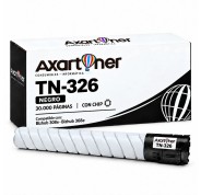 Compatible Konica Minolta Bizhub 308e, 308e PS, 368e Negro Cartucho de Toner TN326 / AAJ6050
