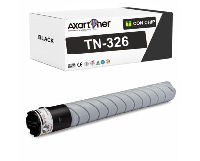 Compatible Konica Minolta Bizhub 308e, 308e PS, 368e Negro Cartucho de Toner TN326 / AAJ6050