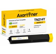 Compatible Konica Minolta Bizhub C200 Amarillo Cartucho de Toner A0D7254 / TN-214Y / TN214