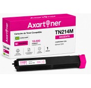 Compatible Konica Minolta Bizhub C200 Magenta Cartucho de Toner A0D7354 / TN-214M / TN214