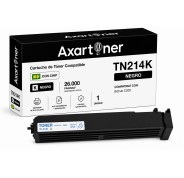 Compatible Konica Minolta Bizhub C200 Negro Cartucho de Toner A0D7154 / TN-214K / TN214