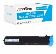 Compatible Konica Minolta Bizhub C203 / C253 Cyan Cartucho de Toner A0D7452 / TN-213C / TN213