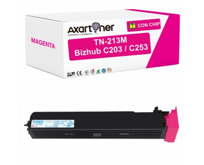 Compatible Konica Minolta Bizhub C203 / C253 Magenta Cartucho de Toner A0D7352 / TN-213M / TN213