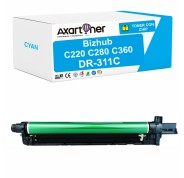 Compatible Konica Minolta Bizhub C220, C280, C360 Cyan Tambor de Imagen (Drum) A0XV0TD / DR311C / DR-311C