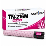 Compatible Konica Minolta Bizhub C220, C280 Magenta Cartucho de Toner A11G351 / TN216M / TN216
