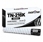 Compatible Konica Minolta Bizhub C220, C280 Negro Cartucho de Toner A11G151 / TN216K / TN216
