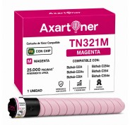 Compatible Konica Minolta Bizhub C224 / C284 / C364 Magenta Cartucho de Toner A33K350 / TN321M / TN-321