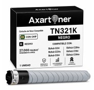 Compatible Konica Minolta Bizhub C224 / C284 / C364 Negro Cartucho de Toner A33K150 / TN321K / TN-321