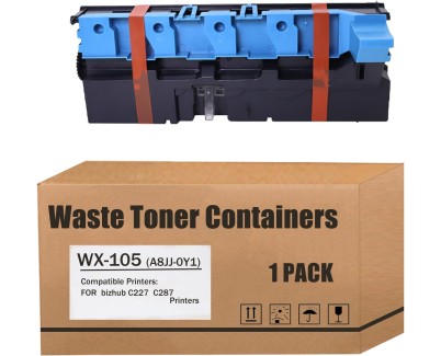 Compatible Konica Minolta Bizhub C227 / C267 / C287 Dep&oacute;sito T&oacute;ner Residual WX-105 A8JJWY1