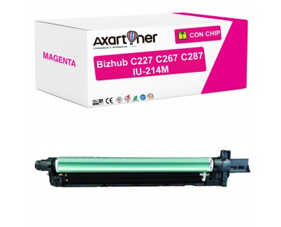 Compatible Konica Minolta Bizhub C227 / C267 / C287 Magenta Tambor de Imagen (Drum) IU214M / A85Y0ED