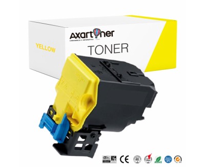 Compatible Konica Minolta Bizhub C25 Amarillo Cartucho de Toner A0X5253 / TNP27Y / TNP-27