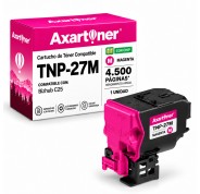 Compatible Konica Minolta Bizhub C25 Magenta Cartucho de Toner A0X5353 / TNP27M / TNP-27