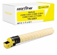 Compatible Konica Minolta Bizhub C250i / C251i / C300i / C301i / C360i / C361i / C7130i Amarillo Cartucho de Toner AAV8250 / TN328 / TN-328Y