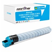 Compatible Konica Minolta Bizhub C250i / C251i / C300i / C301i / C360i / C361i / C7130i Cyan Cartucho de Toner AAV8450 / TN328 / TN-328C