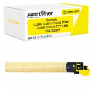 Compatible Konica Minolta Bizhub C250i / C251i / C300i / C301i / C360i / C361i / C7130i Amarillo Cartucho de Toner AAV8250 / TN328 / TN-328Y