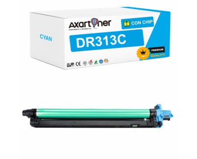 PREMIUM Compatible Konica Minolta Bizhub C258, C308, C368, C458, C558, C658 Cyan Tambor de Imagen A7U40TD / DR313 (Drum)