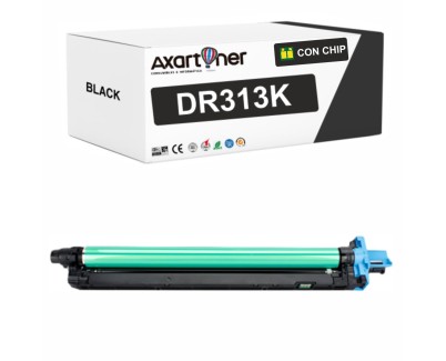 Compatible Konica Minolta Bizhub C258, C308, C368, C458, C558, C658 Negro Tambor de Imagen A7U40RD / DR313K (Drum)