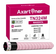 Compatible Konica Minolta Bizhub C258 / C308 / C368 Magenta Cartucho de Toner A8DA350 / TN-324M / TN324