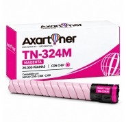 Compatible Konica Minolta Bizhub C258 / C308 / C368 Magenta Cartucho de Toner A8DA350 / TN-324M / TN324