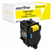 Compatible Konica Minolta Bizhub C3320i / C3321i Amarillo Cartucho de Toner AAJW252 / TNP80Y