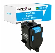 Compatible Konica Minolta Bizhub C3320i / C3321i Cyan Cartucho de Toner AAJW452 / TNP80C