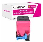 Compatible Konica Minolta Bizhub C3351 / C3851 / C3851FS Magenta Cartucho de Toner A95W350 / TNP-49M / TNP49
