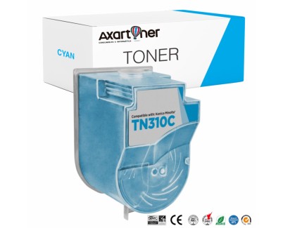 Compatible Konica Minolta Bizhub C350, C351, C450 Cyan Cartucho de Toner 4053-703 / TN310C