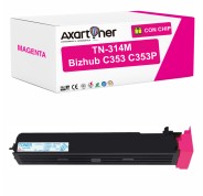 Compatible Konica Minolta Bizhub C353 / C353P Magenta Cartucho de Toner A0D7351 / TN-314M / TN314