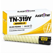 Compatible Konica Minolta Bizhub C360 Amarillo Cartucho de Toner A11G250 / TN319Y / TN319