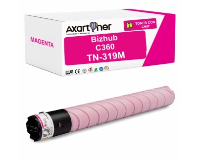 Compatible Konica Minolta Bizhub C360 Magenta Cartucho de Toner A11G350 / TN319M / TN319