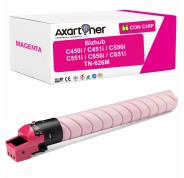 Compatible Konica Minolta TN-626M / ACV1350 Magenta Cartucho de Toner para Bizhub C450i C451i C550i C551i C650i C651i