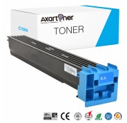 Compatible Konica Minolta Bizhub C659 / C759 Cyan Cartucho de Toner A9K8450 - 713C