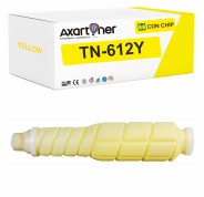 Compatible Konica Minolta Bizhub Pro C5501, C6501 Amarillo Cartucho de Toner A0VW250 / TN612Y
