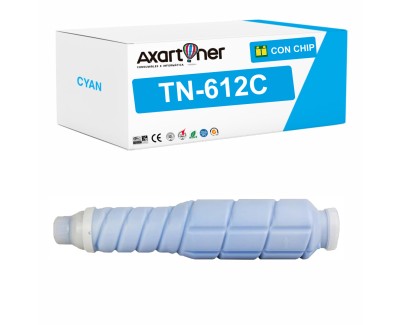 Compatible Konica Minolta Bizhub Pro C5501, C6501 Cyan Cartucho de Toner A0VW450 / TN612C
