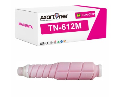 Compatible Konica Minolta Bizhub Pro C5501, C6501 Magenta Cartucho de Toner A0VW350 / TN612M