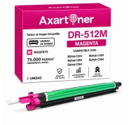 Compatible Konica Minolta DR512 Magenta Tambor de Imagen DR512M / A2XN0TD (Drum) para bizhub C224 C224e C284 C284e C364 C364e C454 C454e C554 C554e