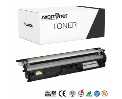 Compatible Konica Minolta MagiColor 1600, 1650, 1680, 1690 Negro Cartucho de Toner A0V301H