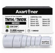 Compatible Konica Minolta TN114 / TN101K Negro Cartucho de Toner 106B / 012A / 8937732